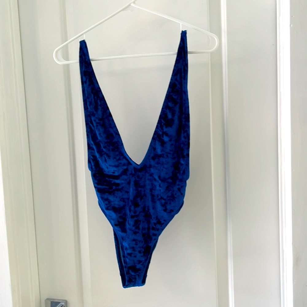 Bodysuit Blue Velvet